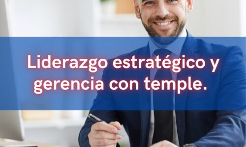 Liderazgo estratégico y gerencia con temple.